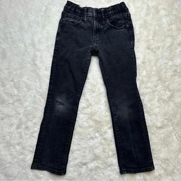 Old Navy Jeans Straight Leg Black Size 6 - Picture 1 of 16